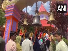 
      
      Devotees flock to offer prayers at Maa Naina Devi Temple 
      
      