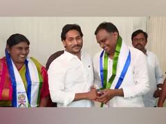 
      
      Janasena party members join YSR Congress Party   
      
      
