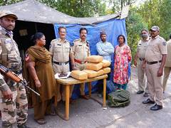 
      
      Police seize 14 Kg of cannabis from RTC bus in Visakhapatnam
      
      