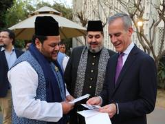 
      
      US Ambassador Eric Garcetti extends greetings on Eid
      
      