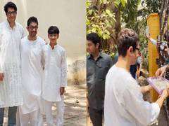 
      
      Eid 2024: Aamir, his sons extend warm festive greetings
      
      