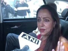 
      
      BJP's Mathura LS candidate Hema Malini meets RLD chief 
      
      