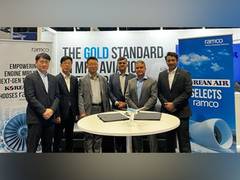 
      
      South Korea's flag carrier, Korean Air selects Ramco Aviation
      
      