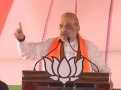 
      
      Amit Shah appeals UP voters to make BJP victorious on all seats
      
      