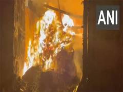 
      
      UP: Fire breaks out at godown in Noida, dousing operat
      
      