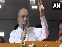 
      
      LS polls: Union Home Minister Amit Shah holds roadshow in Madurai
      
      