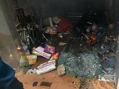 
      
      Telangana: Fire breaks out at store in Rangareddy; no causalities
      
      