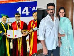 
      
      Ram Charan receives honorary doctorate from Vels University
      
      