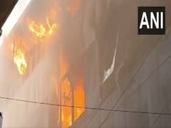 
      
      Madhya Pradesh: Fire breaks out in restaurant in Indore
      
      
