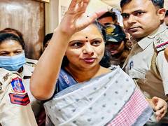 
      
      Delhi court sends BRS Leader K Kavitha to judicial custody
      
      
