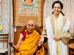 
      
      Kangana Ranaut meets Dalai Lama
      
      