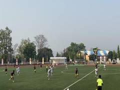 
      
      Youths from unsurveyed Abujhmad shining as footballers
      
      