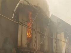 
      
      Fire breaks out in two-storey clustered structure in Pune
      
      
