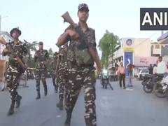 
      
      MP: Security personnel hold flag march ahead of LS polls in Sidhi
      
      