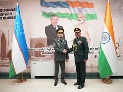 
      
      Gen Manoj Pande inaugurates state-of-the-art IT lab in Uzbekistan
      
      