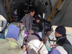 
      
      Indian Air Force evacuates two civilians needing medical help
      
      