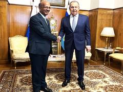 
      
      Indian envoy calls on Russian Foreign Minister Lavrov
      
      