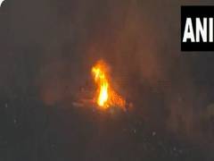 
      
      Fire at furniture market in Delhi's Kalindi Kunj
      
      