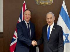 
      
      Netanyahu tells European Foreign Ministers no famine in Gaza
      
      