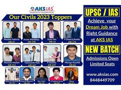 
      
      AKS IAS Academy Achieves Outstanding Results in UPSC 2023 Exams
      
      