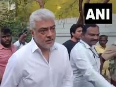 
      
      Ajith Kumar casts his vote in Thiruvanmiyur
      
      