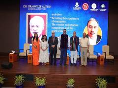 
      
      Parag Tripathi at Dr. Granville Austin Memorial Lecture
      
      