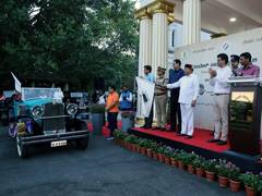 
      
      Karnataka Governor flags off voter awareness program
      
      