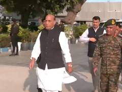
      
      Rajnath Singh leaves for Siachen to interact with armed forces
      
      