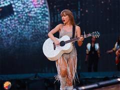 
      
      Taylor Swift celebrates success of her 11th studio album 
      
      