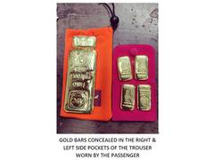 
      
      Mumbai Customs seize gold worth Rs 4.44 crore over 3 days, 4 held
      
      