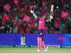 
      
      RR skipper Samson hails Jaiswal's 104-run knock against MI
      
      