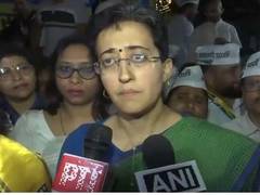 
      
      Atishi at 'Jail ka Jawaab Vote Se' Sankalp Sabha
      
      