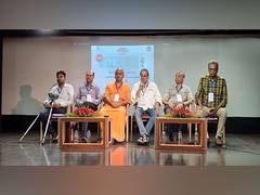 
      
      PRSI felicitates one leg runner and mountaineer Uday on NPR Day 
      
      