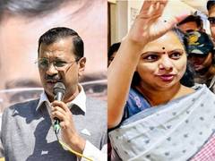 
      
      Delhi Court extends judicial custody of Kejriwal, K Kavitha
      
      
