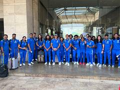 
      
      Team India departs for five T20I series against Bangladesh
      
      