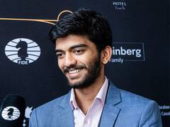 
      
      Chess world title challenger D Gukesh attends fan meet in Toronto
      
      