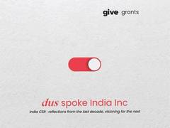 
      
      Give Grants unveils CSR Report: 