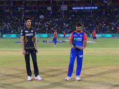 
      
      IPL 2024: GT win toss, opt to bowl against DC
      
      