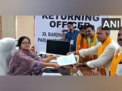 
      
      West Bengal: BJP leader Dilip Ghosh files nomination papers
      
      