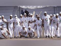 
      
      Disabled play cricket match in scorching heat for poll awareness
      
      