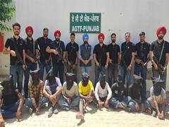 
      
      Punjab police arrest 11 members of gangster Charanjit Singh gang
      
      
