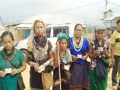 
      
      Bru voters exercise their franchise in Tripura Lok Sabha 2024
      
      
