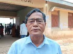 
      
      Lok Sabha polls: Jitendra Chaudhury cast his vote in Tripura
      
      