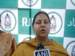 
      
      “Is it Mangal raj in Bihar now”: Misa Bharti
      
      