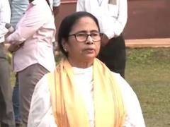 
      
      West Bengal Chief Minister Mamata Banerjee falls while boarding h
      
      