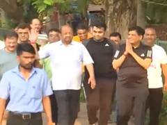 
      
      Piyush Goyal interacts with locals during morning walk in Mumbai
      
      