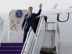 
      
      US Secretary Antony Blinken arrives in Saudi Arabia 
      
      