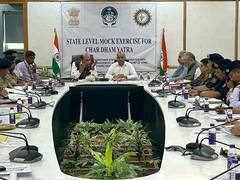 
      
      Uttarakhand Char-Dham Yatra: NDMA conducts tabletop exercise to r
      
      