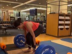 
      
      Rashmika Mandanna lifts 100 kg weight, calls it ‘beast mode’
      
      