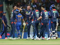 
      
      LSG pacers' powerplay impact floor MI, restrict Mumbai to 144/7
      
      